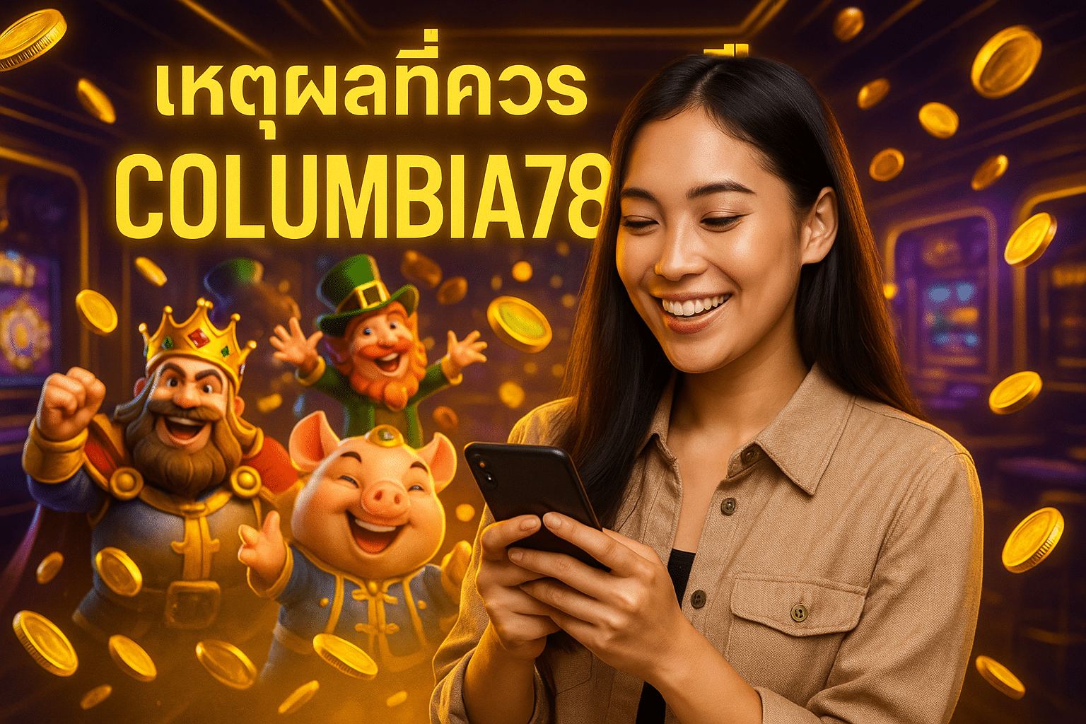 เหตุผลที่ควรเลือก COLUMBIA789