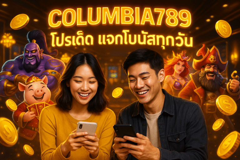 COLUMBIA789 โปรเด็ด แจกโบนัสทุกวัน